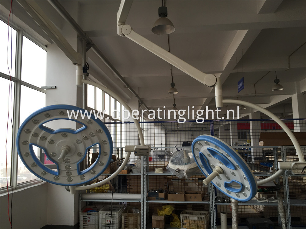 Dual head led hollow lamp